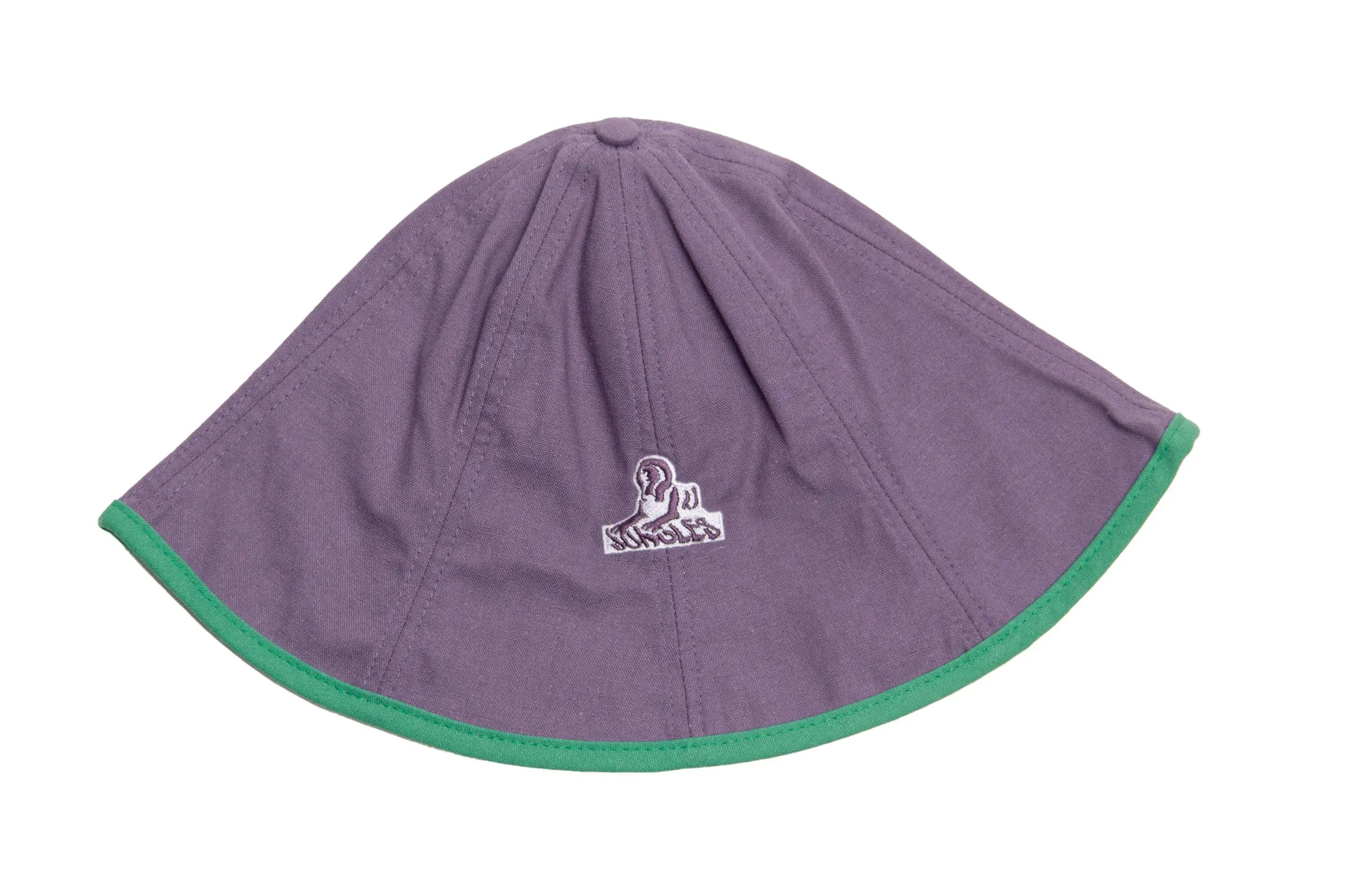 Jungles Jungles Linen Mushroom Hat "Purple Linen"