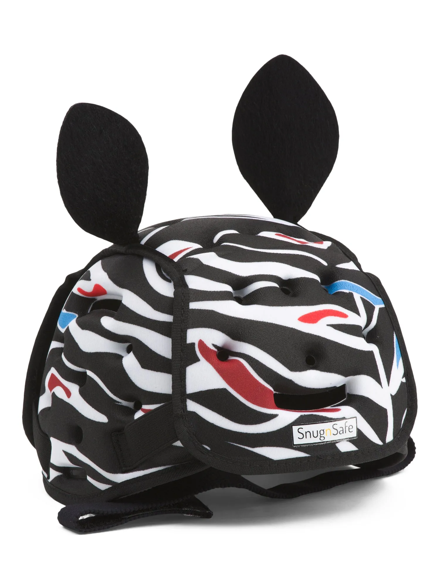 Kazam SNUG N' SAFE Zebra Helmet for baby - Black/White