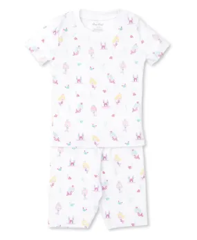 Kissy Kissy Short Snug Fit Pajama Set in Mermaids Under the Sea