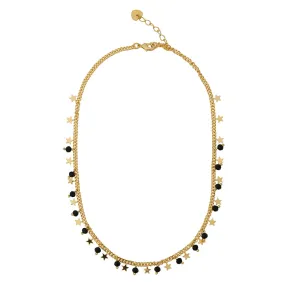 KNIGHT & DAY - Ryann Jet Necklace