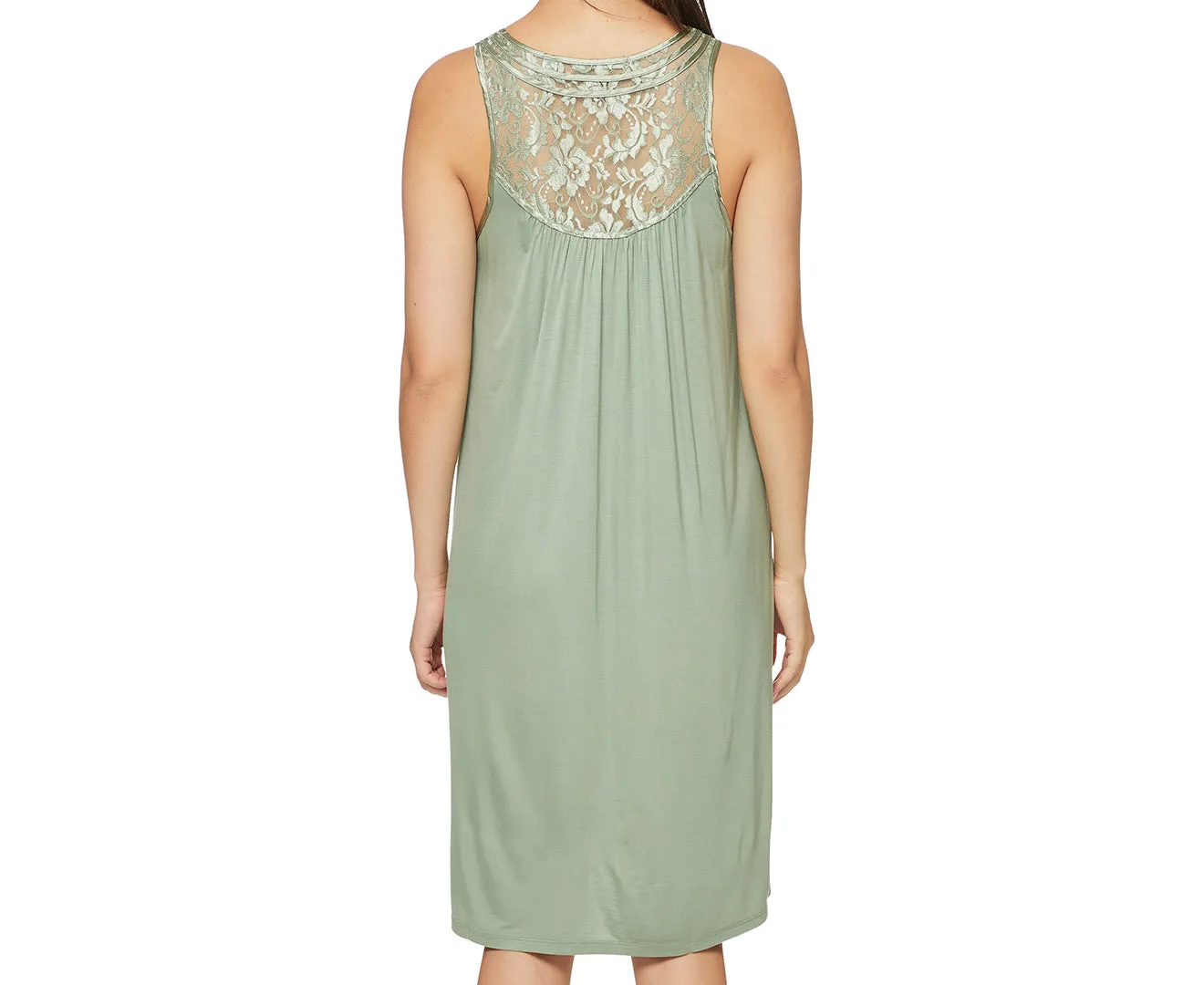 Lace Sleeveless Nightie