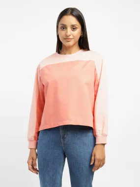 Levi's X Deepika Padukone Colour Blocked Sporty Top Pink