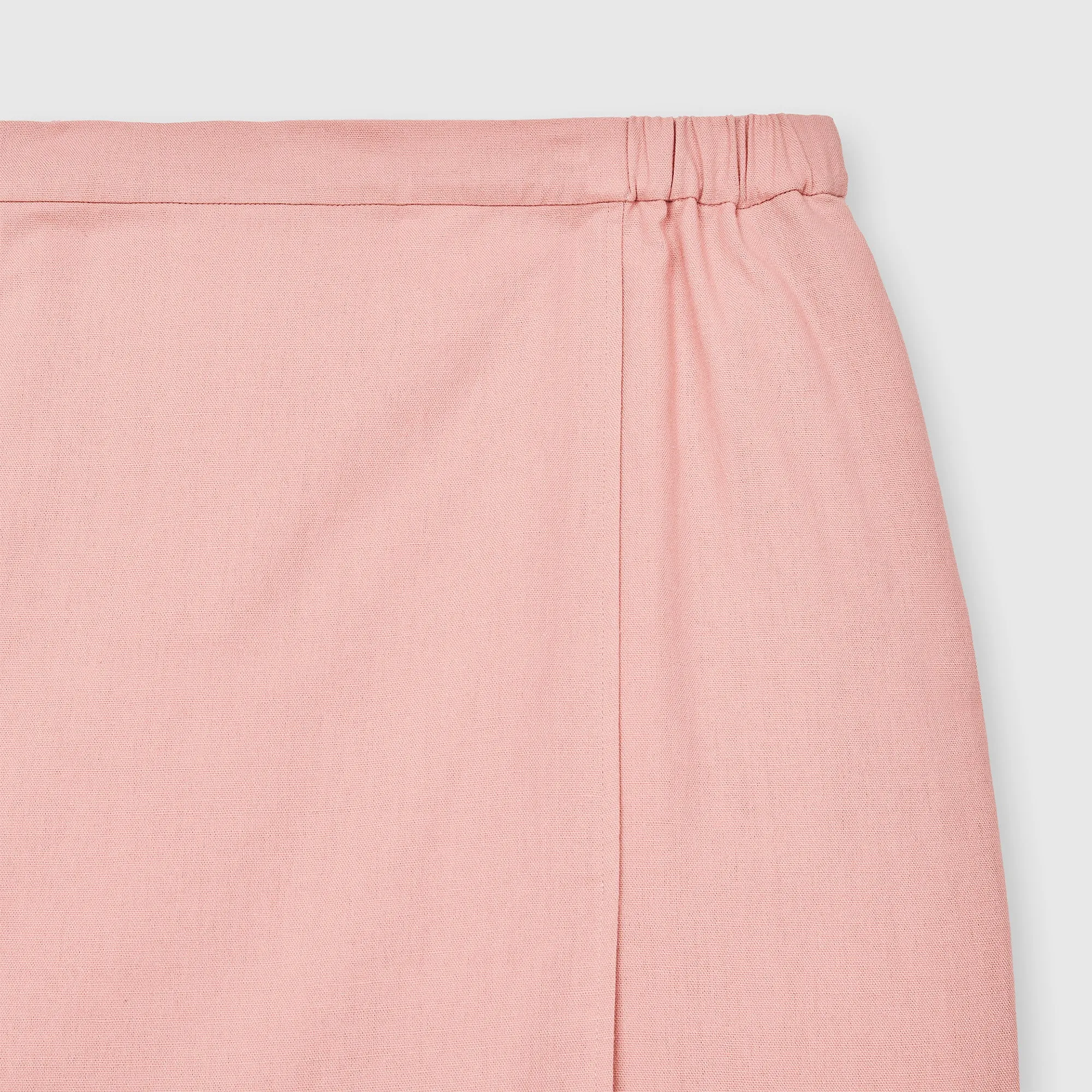 Linen Overlap Skirt