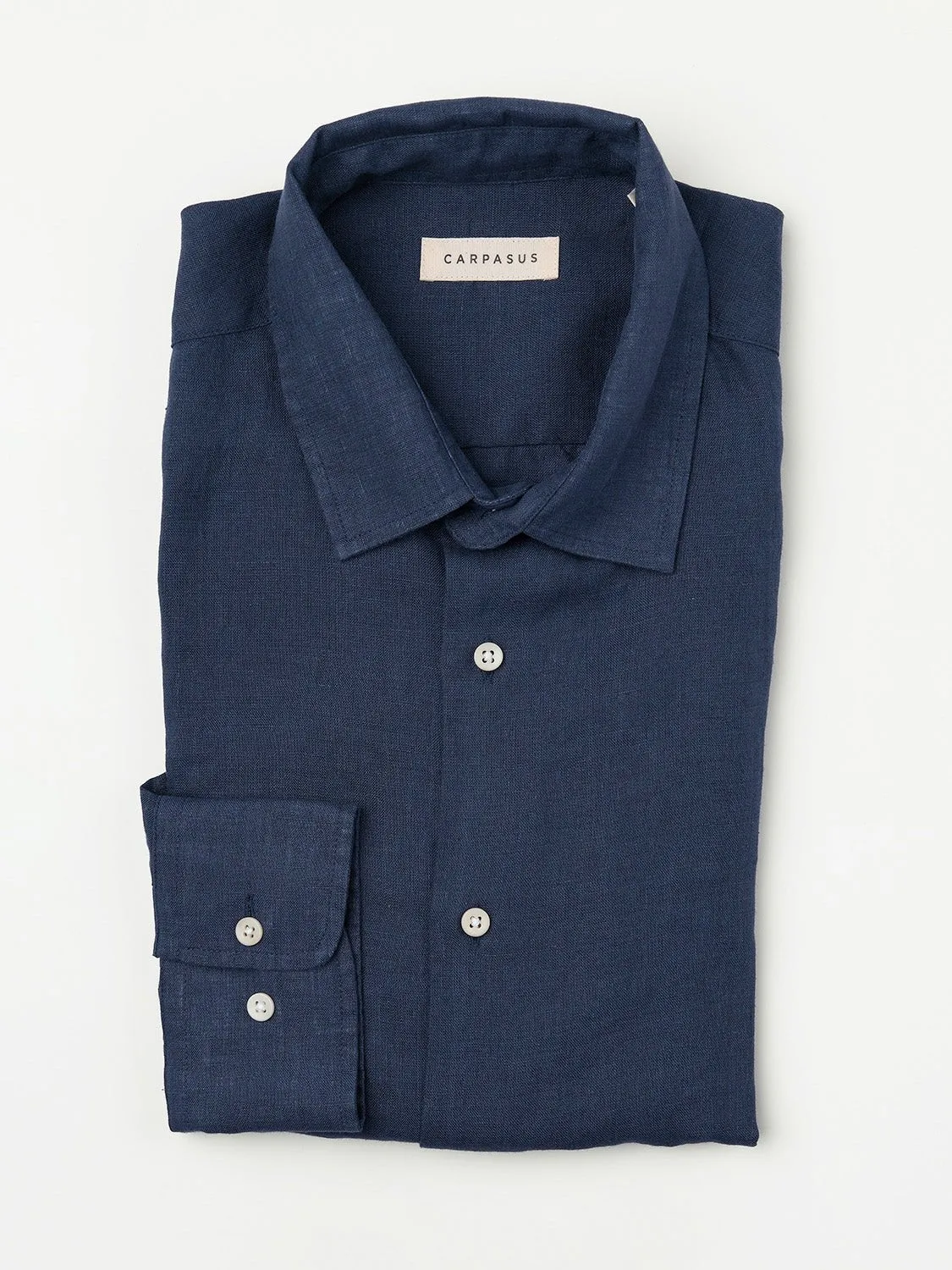 Linen Shirt Verzasca Navy