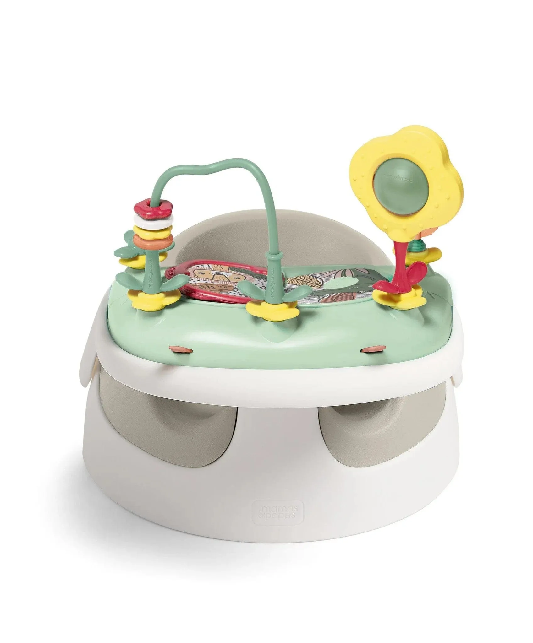 Mamas and Papas Baby Snug and Activity Tray - Clay