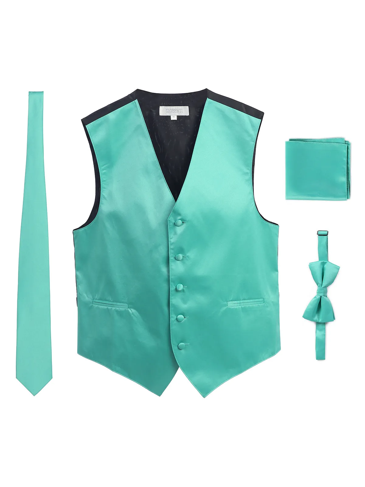 Men's 4 pc Formal Vest Set