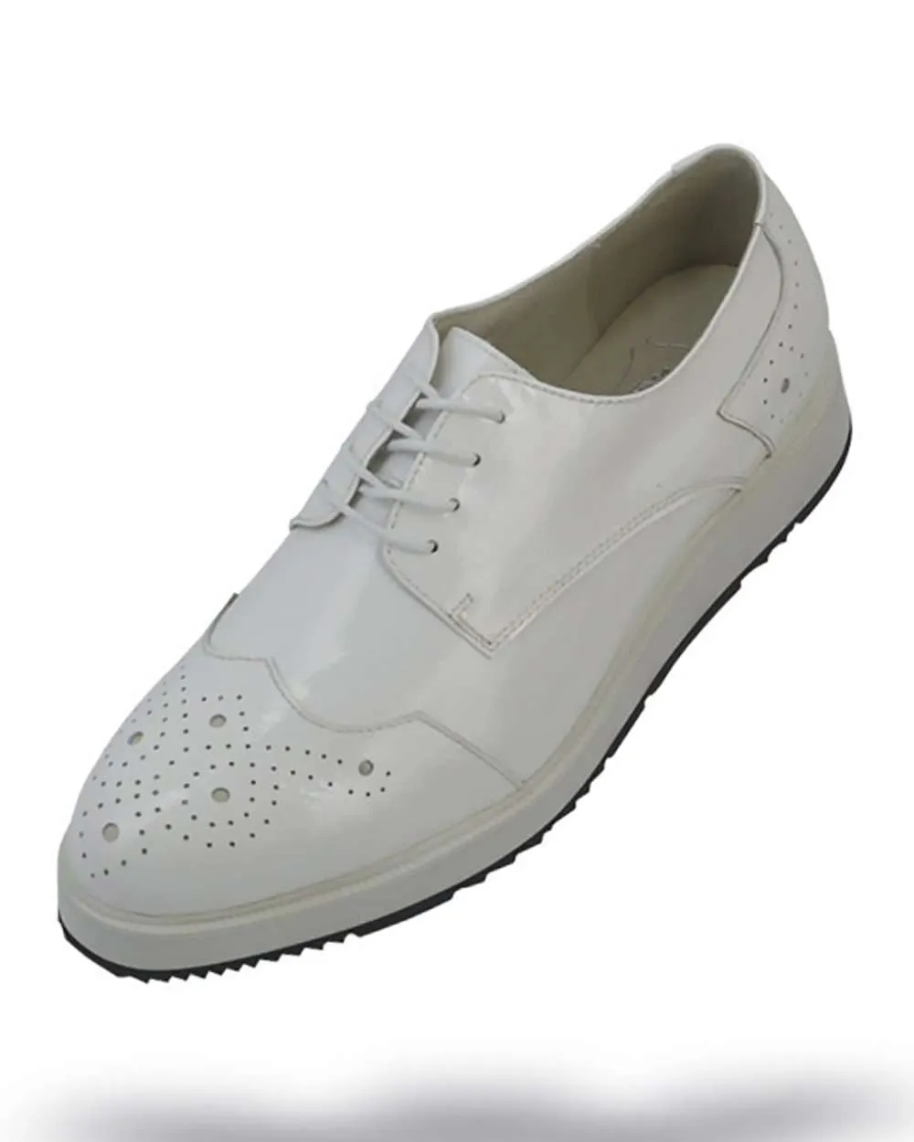 Men's Leather Shoes - Paris White - Fashion - Stylish - 2020