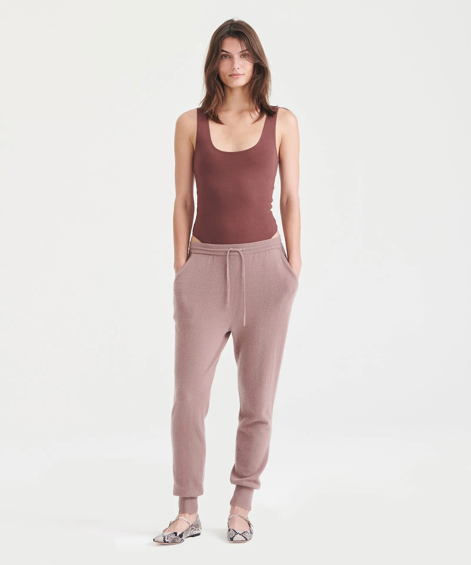 Modal Cashmere Sleeveless Bodysuit