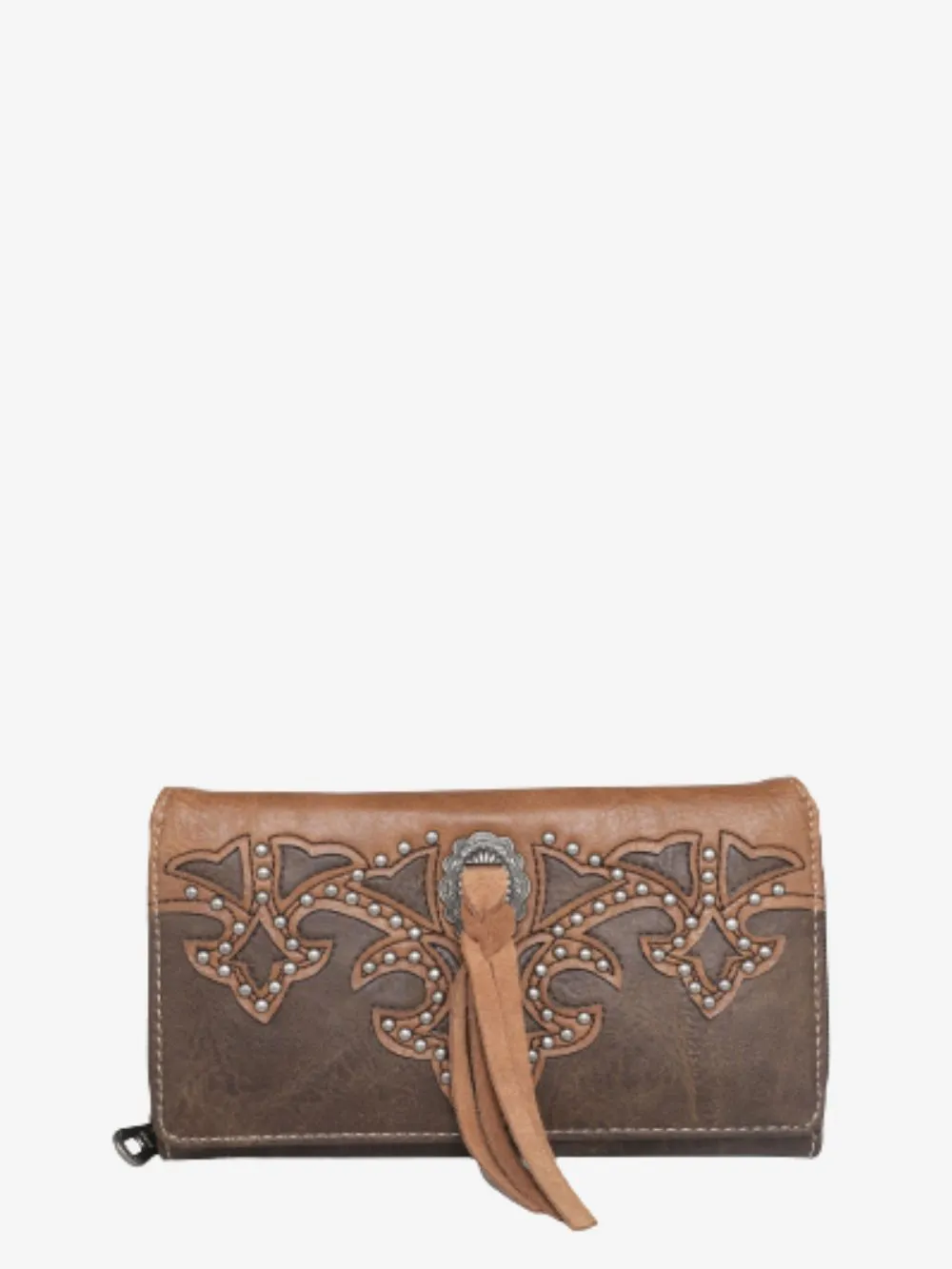 Montana West Boot Scroll Collection Wallet