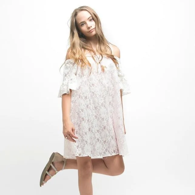 Nina's Boho Look Girls Formal Dress