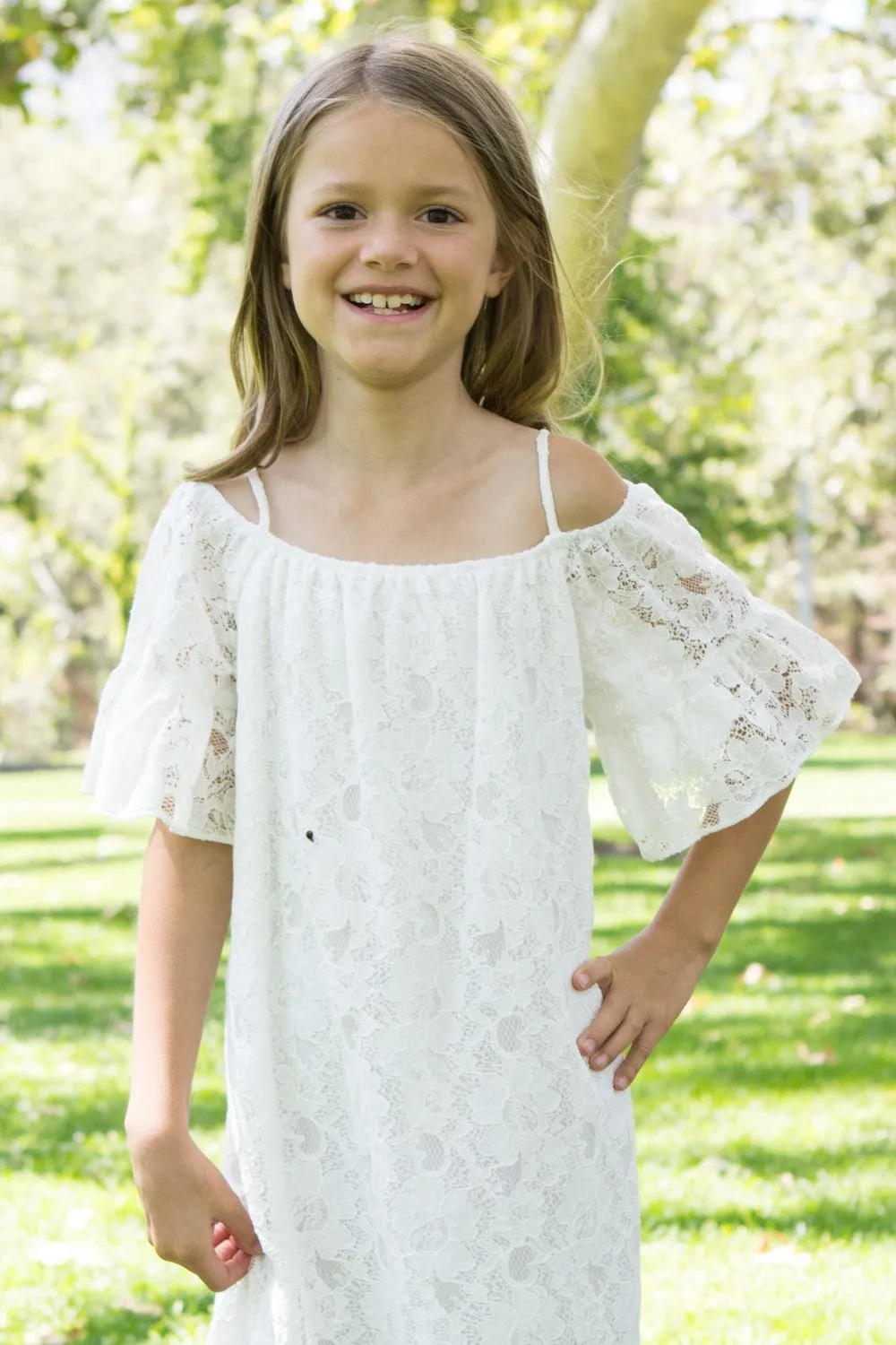 Nina's Boho Look Girls Formal Dress