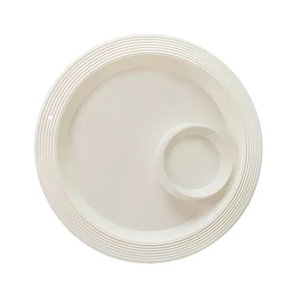 Nora Fleming Pinstripes Melamine Chip and Dip Tray - Stylish and Functional Entertaining