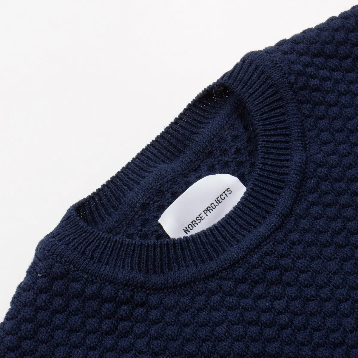 Norse Projects - Bjorn Bubble Sweater - Dark Navy