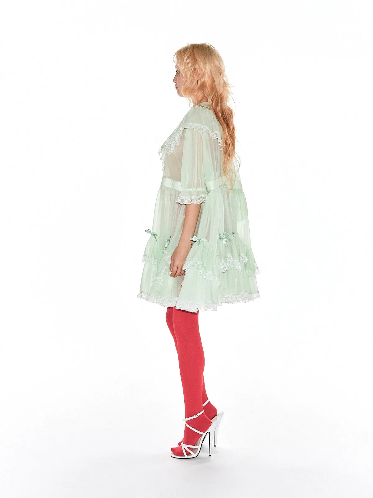 Oversized Lolita Sheer / Mint Green