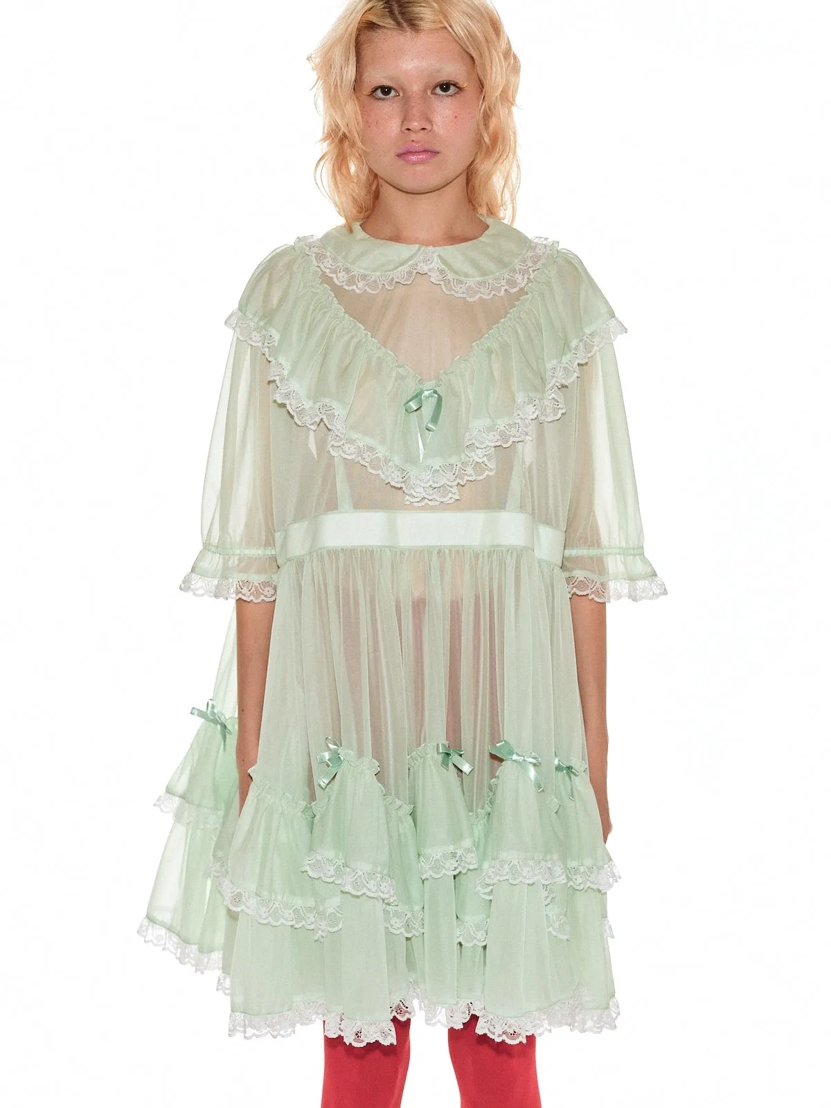 Oversized Lolita Sheer / Mint Green