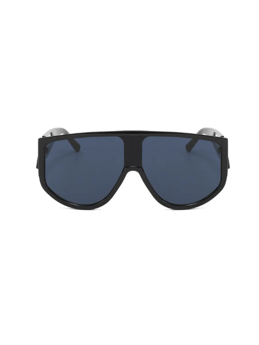 Oversized Sporty Framed Sunglasses