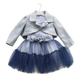 Petite Ariana Formal Girls Dress & Jacket