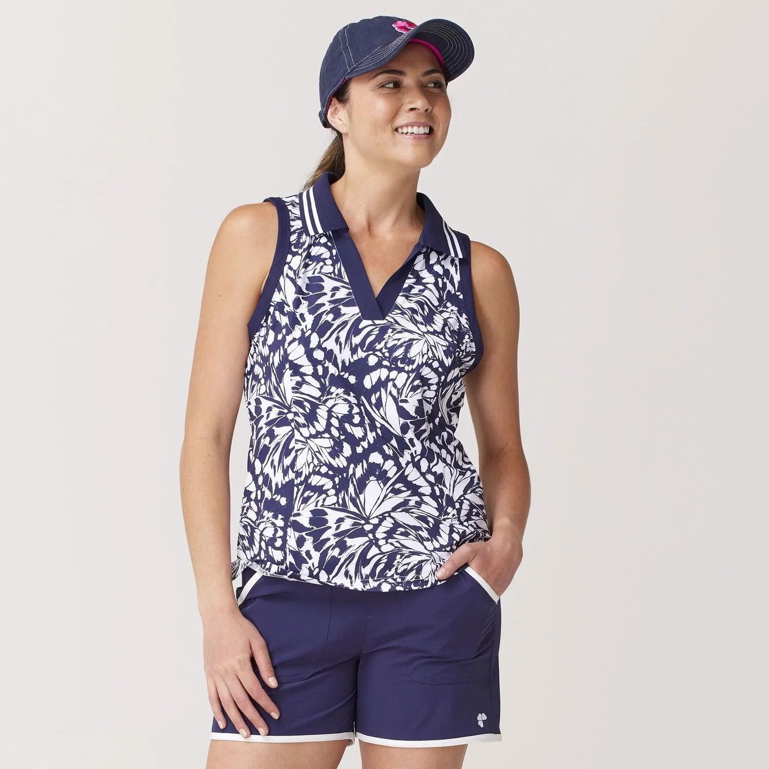 Peyton Sleeveless Polo