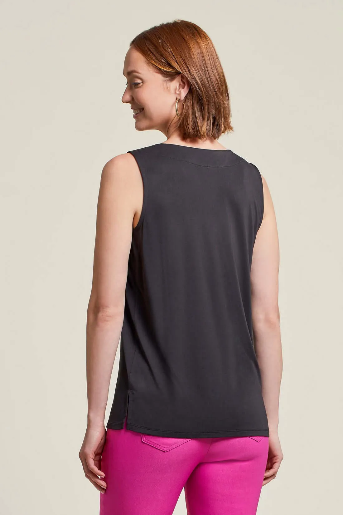 Pleated Sleeveless