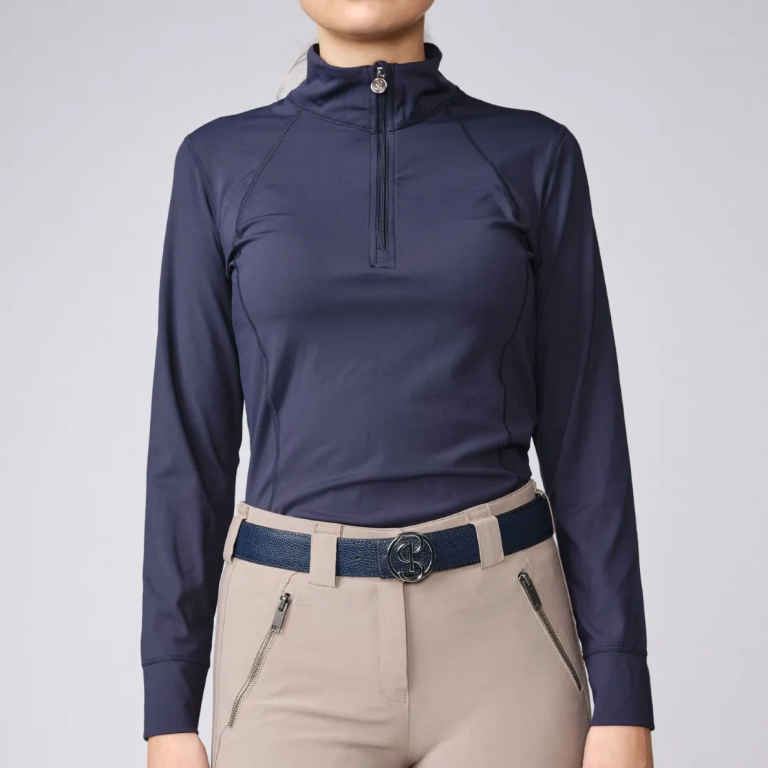 PS of Sweden Navy Wivianne Long Sleeve Base Layer