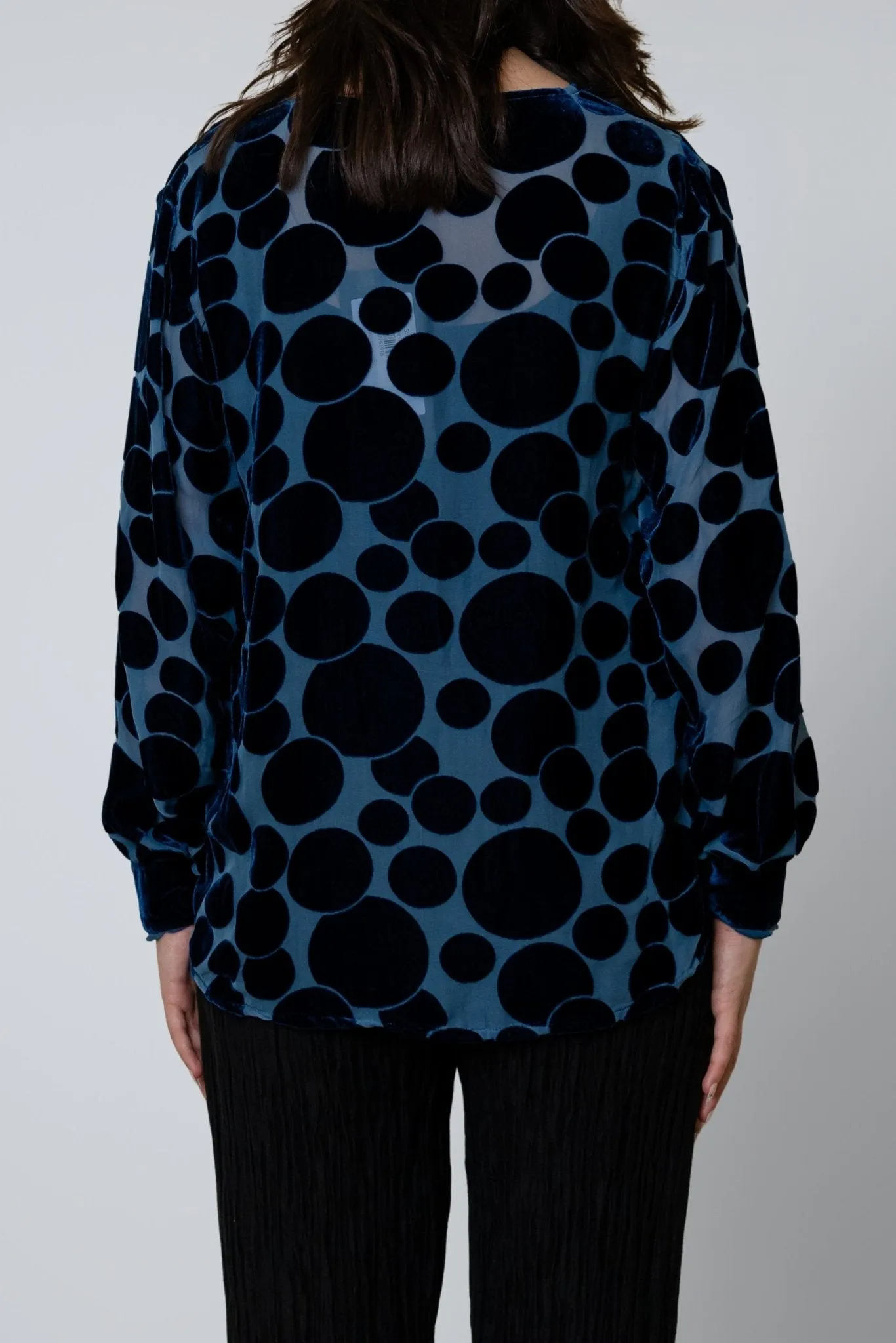 Silk Dot Top