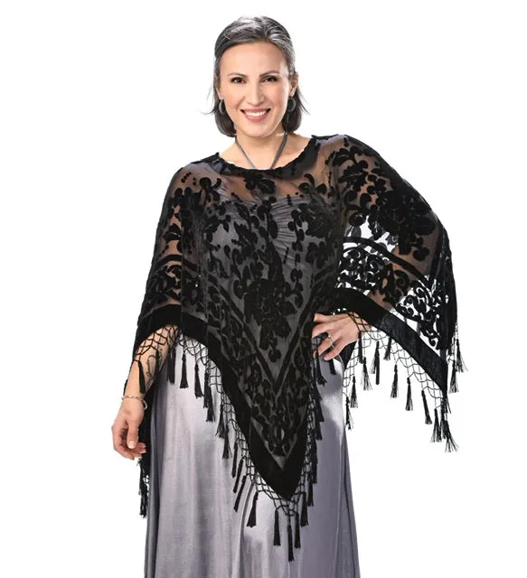 Silk Poncho