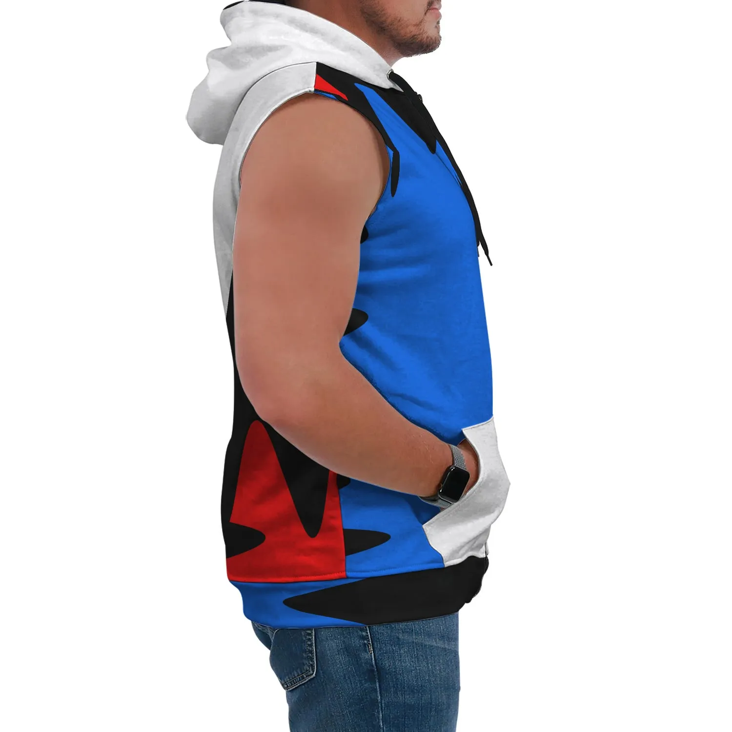 sleeveless hoodie