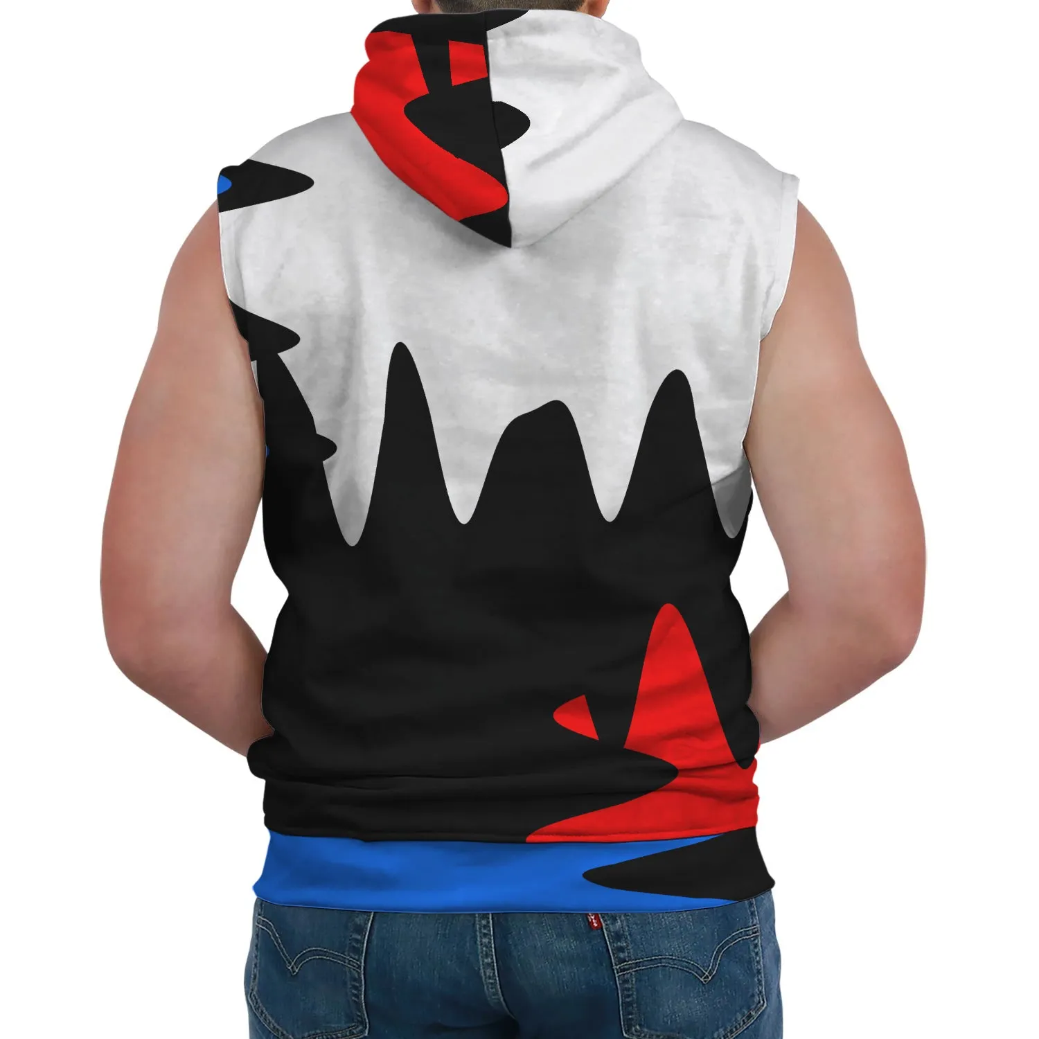 sleeveless hoodie