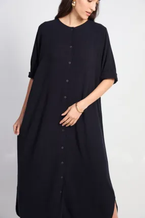 Solène Linen Shirtdress