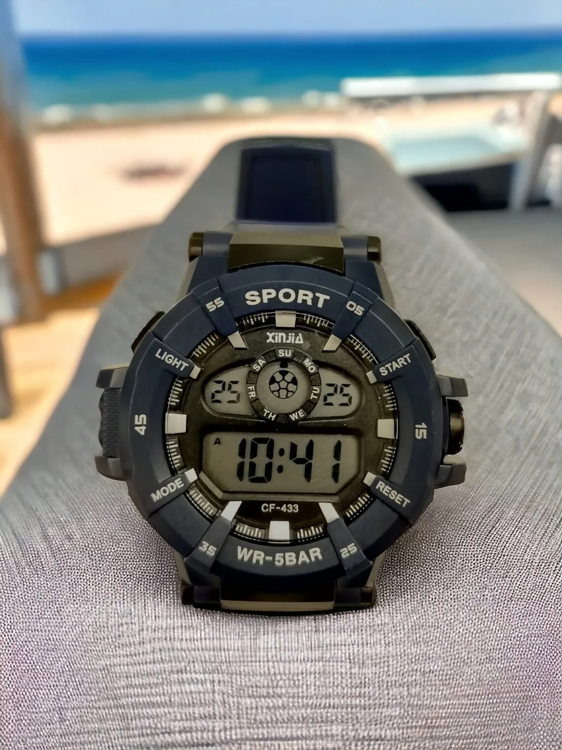 Sporty Digital Wristwatch