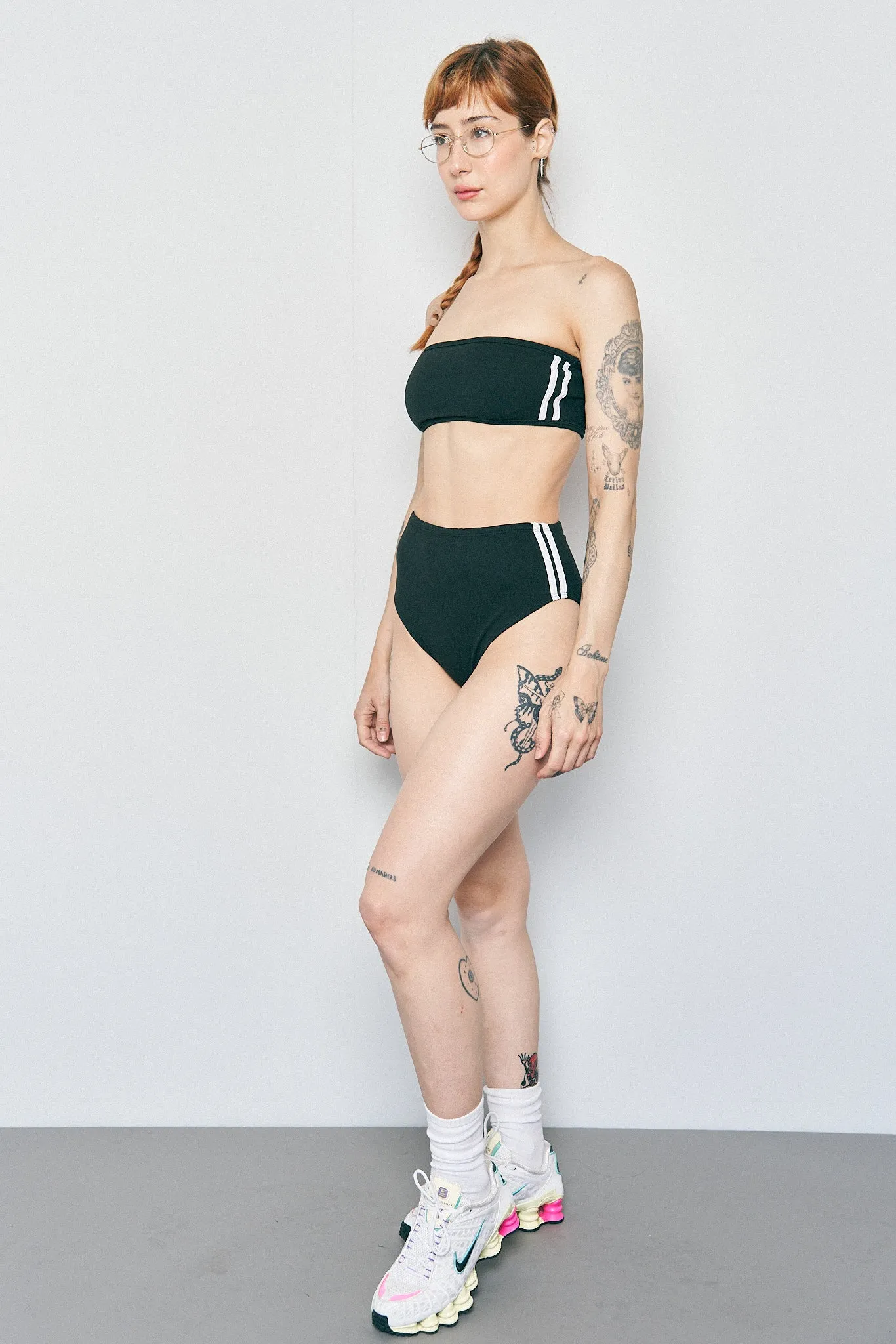 Sporty Spice High Waist Bikini Bottom