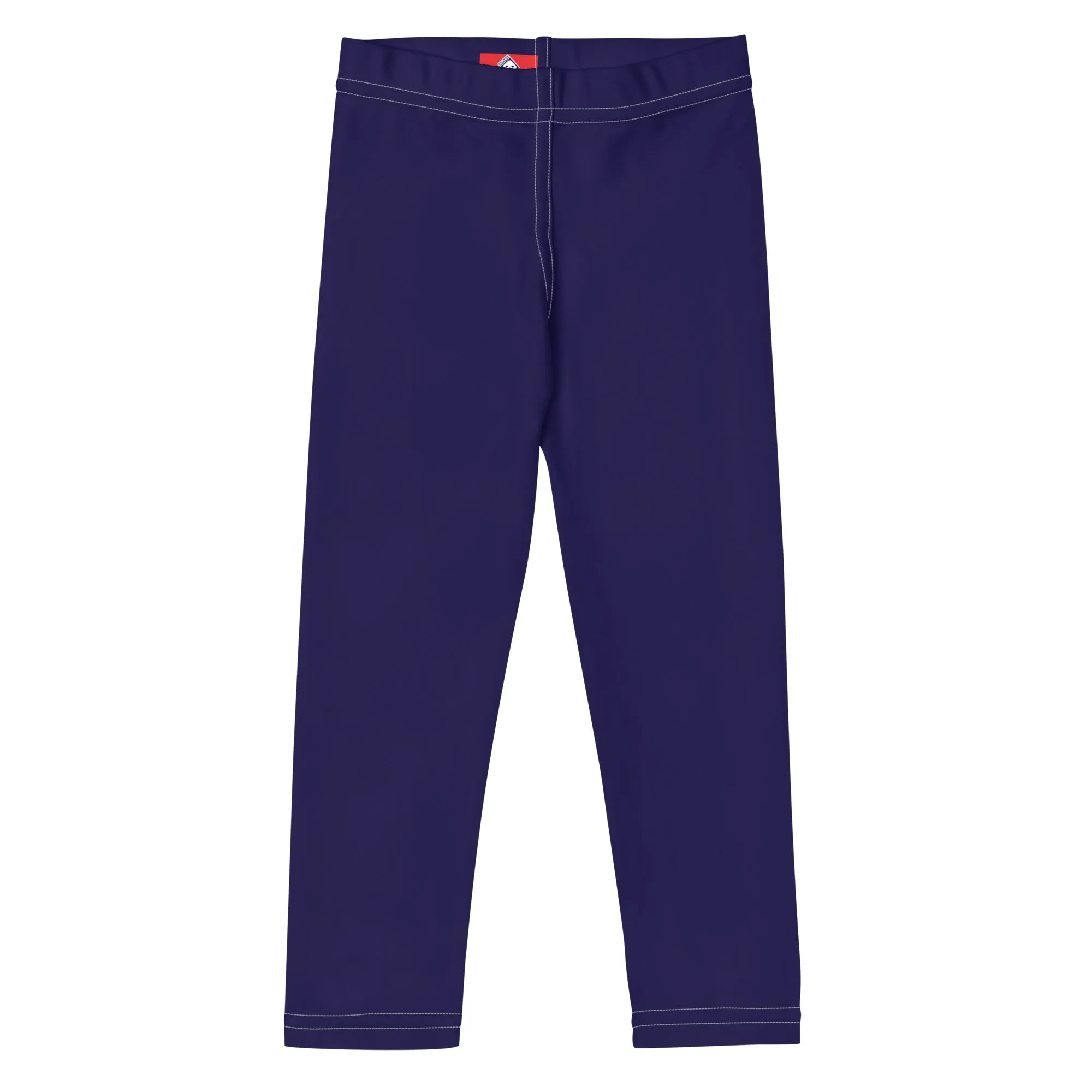 Sporty Vibes: Solid Color Leggings for Active Boys - Midnight Blue