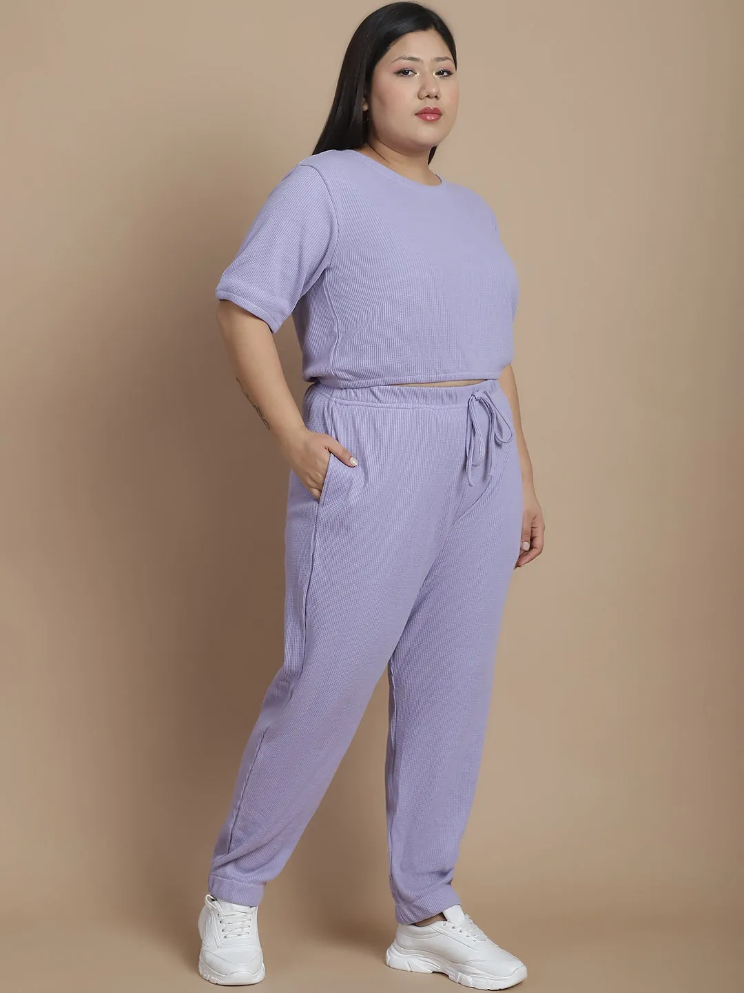 Stylish Pairing Top and Jogger Co-ord Set