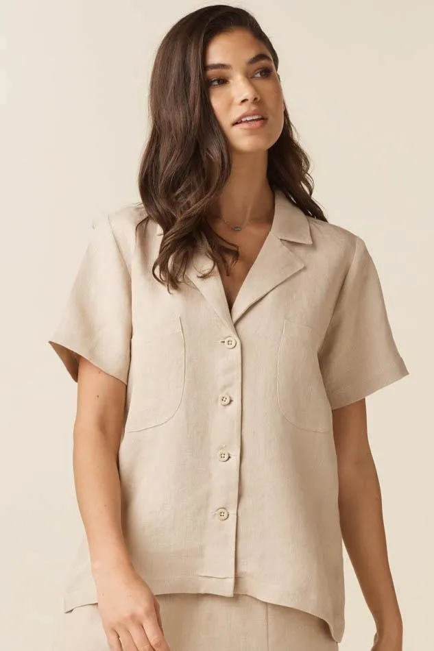 The Linen Collared Shirt