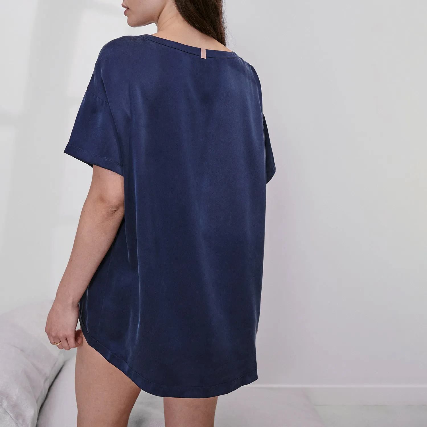 Washable Silk Tee Set