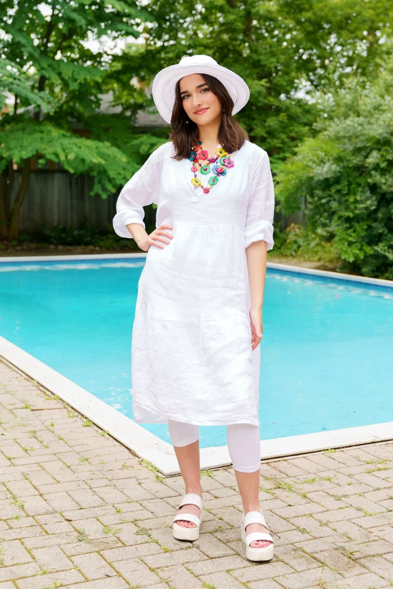 Wendy Linen Dress