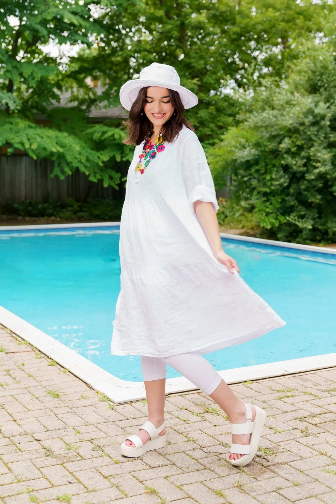 Wendy Linen Dress