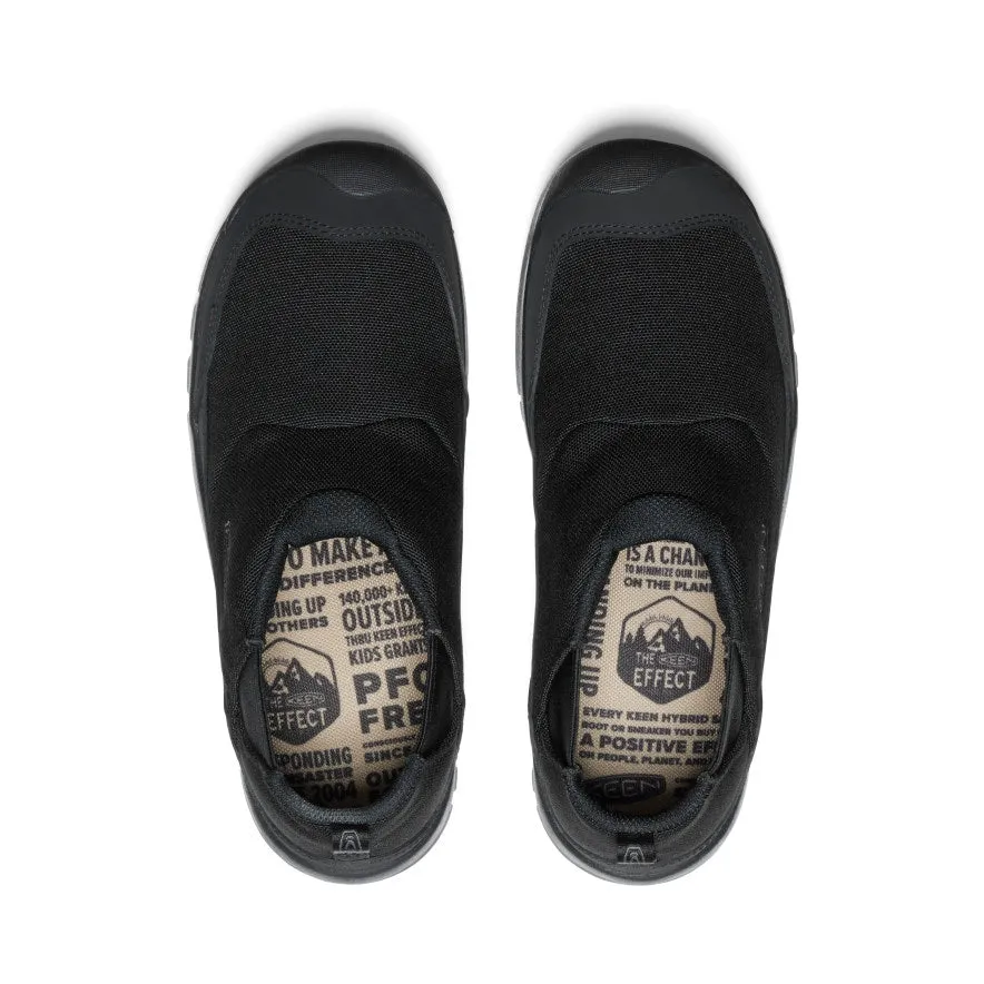 Women's Hoodcamp Slip-On  |  Black/Magnet